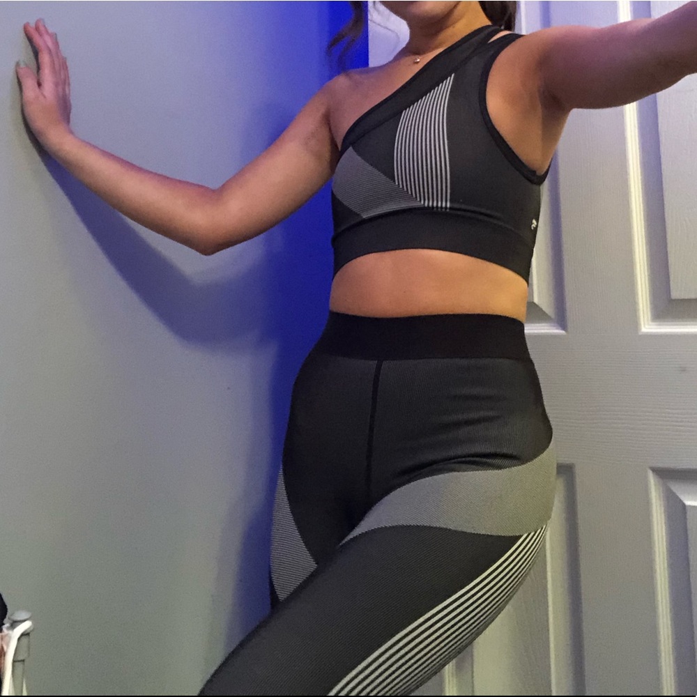 Fabletics Black Workout Set